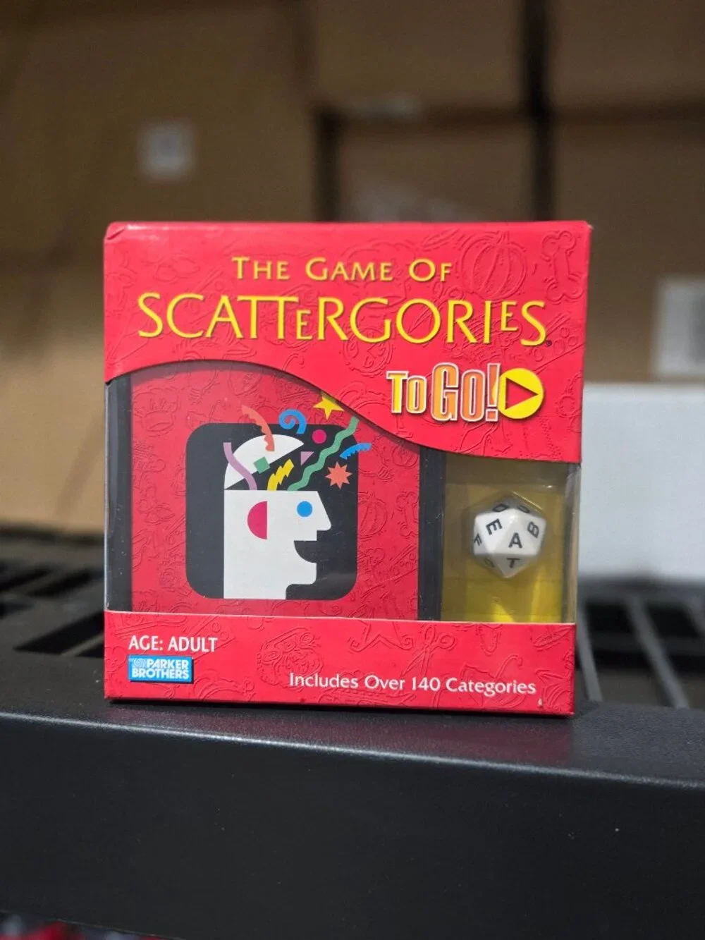 Scattergories To Go Travel Game 2009 SEALED New Parker Brothers Hasbro Adult
